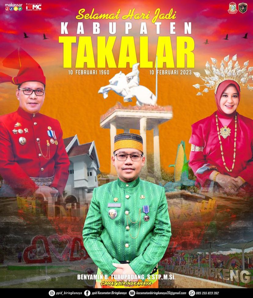 Selamat Hari Jadi Kabupaten Takalar